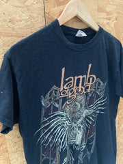 Vintage Y2K Lamb of God metal band black rock t-shirt size medium on Gildan