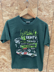 Chase Authentics Dale Jr 88 NASCAR Racing T-Shirt Size S Green Short Sleeve