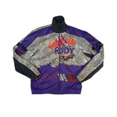 Rudy Project Men's XXL Purple Grey Camo Track Jacket