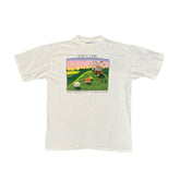 Vintage 90s funny golf balls souvenir single stitch t-shirt size XL by Allsport
