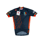 Castelli Men's "Maratona Dles Dolomites" Cycling Jersey Size S Dark Gray BNWT