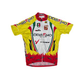 Anna Neri Cicliissimo 2008 Cycling Jersey Men's Yellow Red Size L