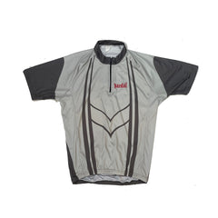 Vintage Pardal Cycling Jersey XXL Gray Short Sleeve 1/4 Zip Performance Shirt