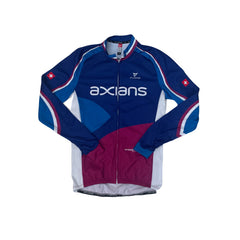Cuore Axian's Cycling Jersey Long Sleeve Blue Red White XL