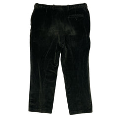 Vintage 90s dark green relaxed corduroy trousers size W39 L27