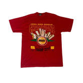 Vintage 94 Houston Rockets NBA world champions red tshirt size large