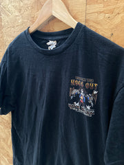 Vintage Y2K Who let the hogs out bike week Weirs beach biker t-shirt size large