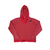 Vintage faded Nike Red Pullover Hoodie Sweatshirt Size G (L) Women's