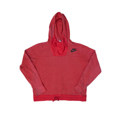 Vintage faded Nike Red Pullover Hoodie Sweatshirt Size G (L) Women's