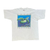 Vintage 93' Under Pressure sea turtle souvenir single stitch T-shirt size XL