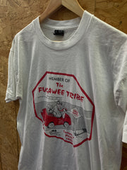 Vintage 90s Fugawee Tribe quirky company picnic single stitch t-shirt size large