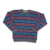 Vintage 90s blue red grey green coogi style jumper size size XL by Jordache