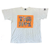 Vintage 90s Carling The No1 souvenir beer single stitch white t-shirt size XL