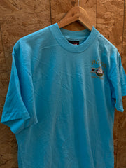 Vintage 90s blue Boston Massachusetts souvenir single stitch t-shirt size large