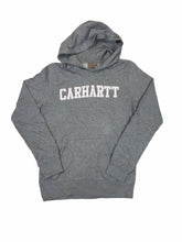 Vintage Y2K Carharrt grey marl spellout hoody oversized XS