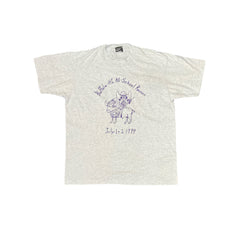 Vintage 90s Buffalo high school reunion grey single stitch t-shirt size large