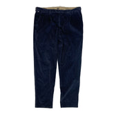 Vintage 90s navy blue muted corduroys trousers size W39 L34 by NewMan