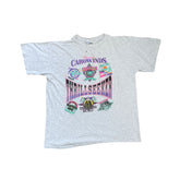 Vintage Carowinds Thrillseeker T-Shirt Gray XL Paramount Parks Retro 90s Tee