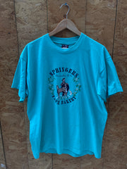 Vintage 90s quirky Springers Farm Bakery souvenir single stitch t-shirt size XL