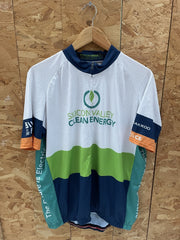 Silicon Valley Clean Energy Bike to the Future 2019 Cycling Jersey 2XL
