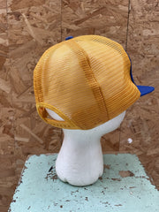 Vintage 80s US Navy Ordnance Disposal Explosive Indian Head Trucker Hat Cap