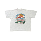 Vintage Single Stitch Delta XL T-Shirt Reno Nevada Souvenir Graphic Tee