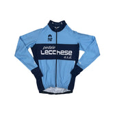 Vintage Pedale Lecchese Cycling Jersey Long Sleeve Blue Size S