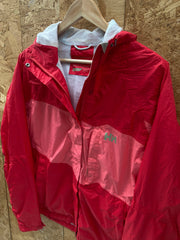 Vintage Y2K red pink waterproof technical jacket by Helly Hansen size medium