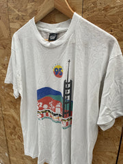 Vintage St. Bonaventure University Class of '95 T-Shirt White Size XL