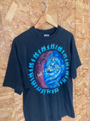 Vintage 90s Genesis we can’t dance UK tour black band tshirt size large phill Collins