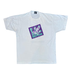 Vintage 94 Capital Aids Walk souvenir single stitch white t-shirt size large