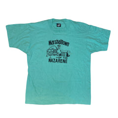 Vintage 90s Marshalltown Iowa USA souvenir single stitch t-shirt size large