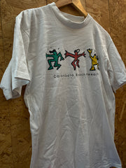 Vintage 90s Carambola beach stick man single stitch t-shirt size large grade B