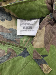 Vintage US NATO woodland lightweight combat camouflage army cargo pants baggy trousers size large