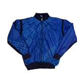 Vintage Agu Sport Blue Cycling Track Jacket XL Retro
