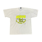 Vintage 90s Jesus Rock & rolls the blues away single stitch t-shirt size XL