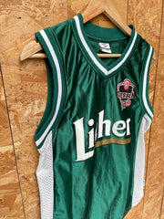 Vintage Giessen 46ers Licher Basketball Jersey size XS Green