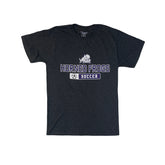 Vintage Y2K Champion Men's Size S Gray USA College Horned Frogs Soccer T-Shirt