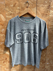 Vintage 80s Invicta Gray 906 Graphic T-Shirt Size Medium