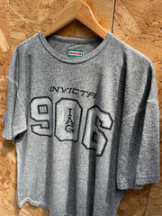 Vintage 80s Invicta Gray 906 Graphic T-Shirt Size Medium