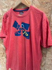 Vintage Kappa Orange XXL Graphic T-Shirt Men's Crew Neck Short Sleeve Tee