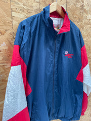 Vintage 90s Amatuer Athletic Union USA Shell Track Jacket - Navy, Red, White Size XL