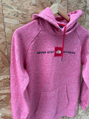 The North Face Women's Size S Red Never Stop Exploring Hoodie Sweatshirt