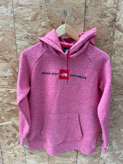 The North Face Women's Size S Red Never Stop Exploring Hoodie Sweatshirt