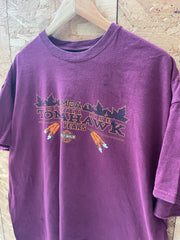 Vintage Harley-Davidson 2016 MDA Fall Ride Tomahawk  T-Shirt Maroon Size XXL