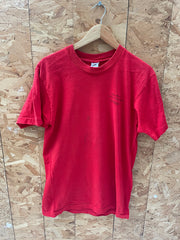 Vintage 80s Bob Marley Soccer Committee Single Stitch Red T-Shirt Size L by Fruit of the Loom