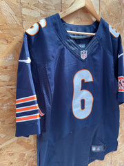 Nike Chicago Bears Jay Cutler #6 NFL Game Jersey - Size 40 - Navy Blue