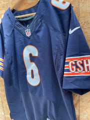Nike Chicago Bears Jay Cutler #6 NFL Game Jersey - Size 40 - Navy Blue