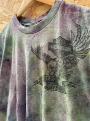 Vintage Harley-Davidson Grungy Tie-Dye Sleeveless Shirt XL Vintage Graphic Tee