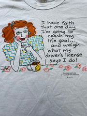 Vintage 90s XL Single Stitch T-Shirt Funny Quirky Illustration Tee